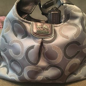 Coach Purse, grey